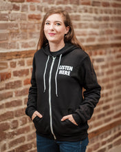 Load image into Gallery viewer, Music Hall Zip-Up Hoodie